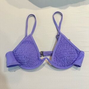 Women's Purple Bikini Top